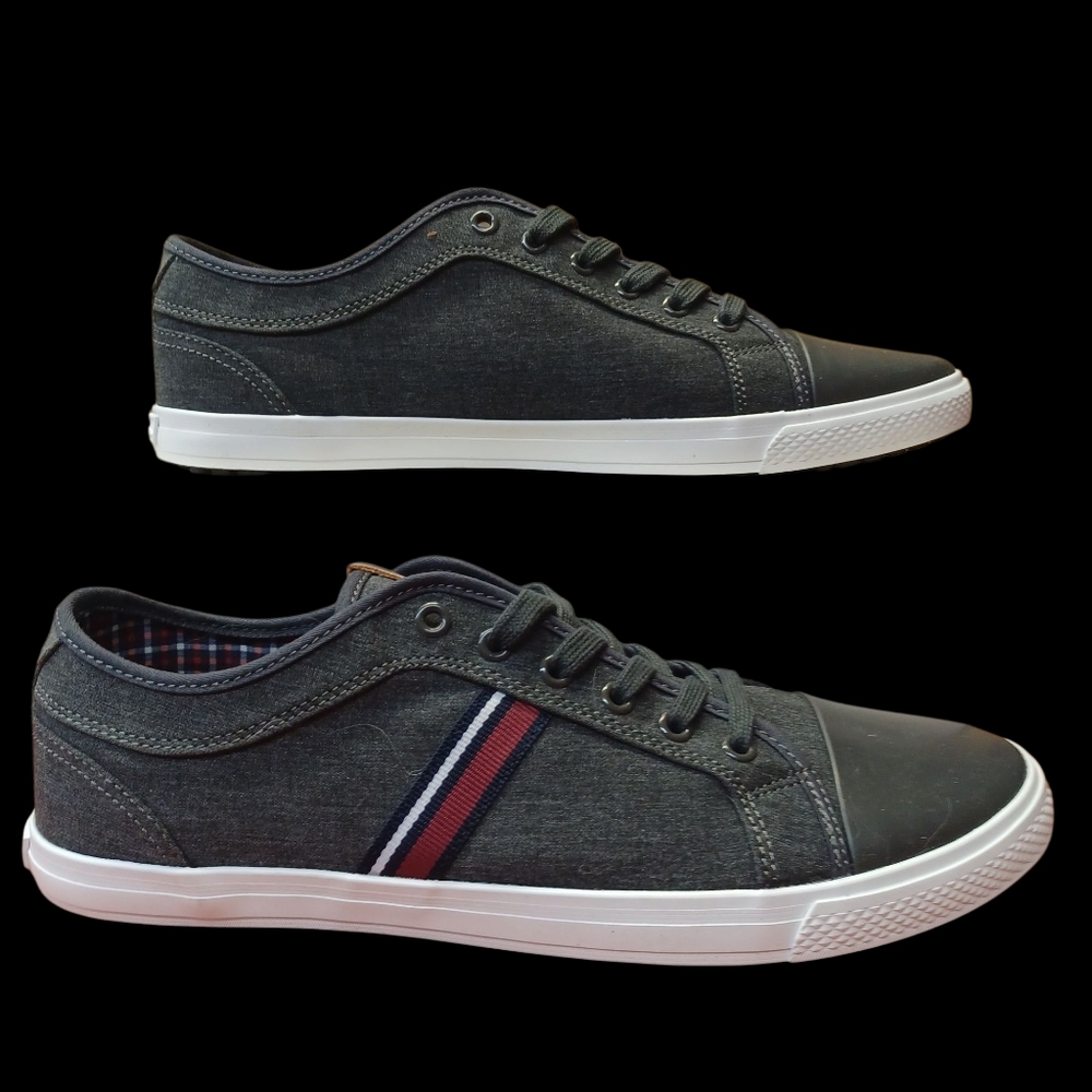 NWT Ben Sherman Men's size 11 Dark GRAY Sneakers